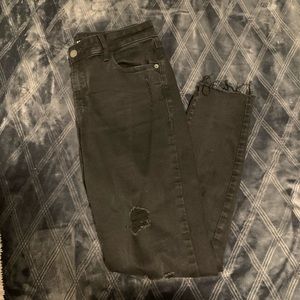 Black Old Navy Mid-Rise Jeans